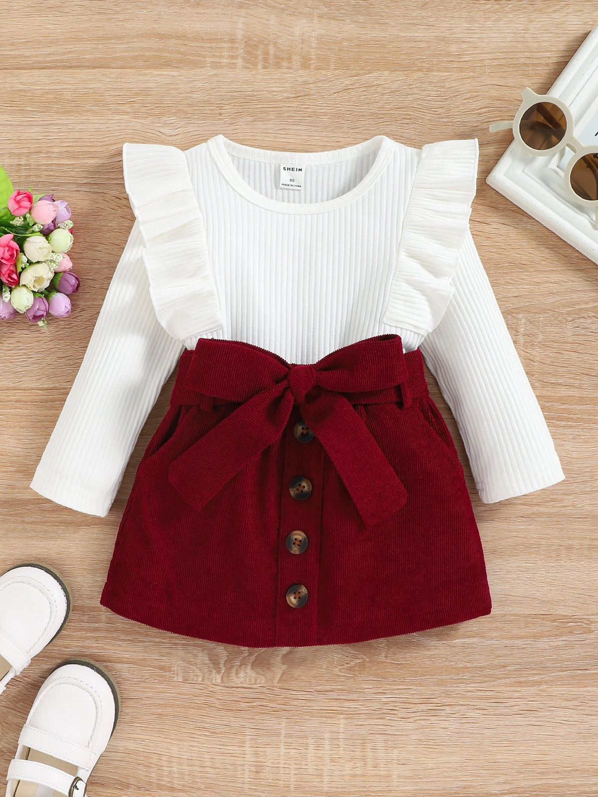 Ensemble Rimy Rouge