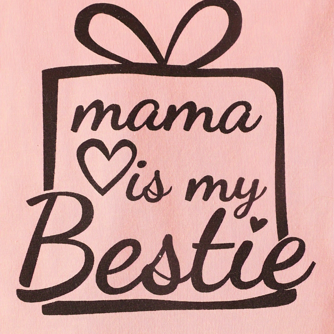 Ensemble 3 piece " Mama is my Bestie"