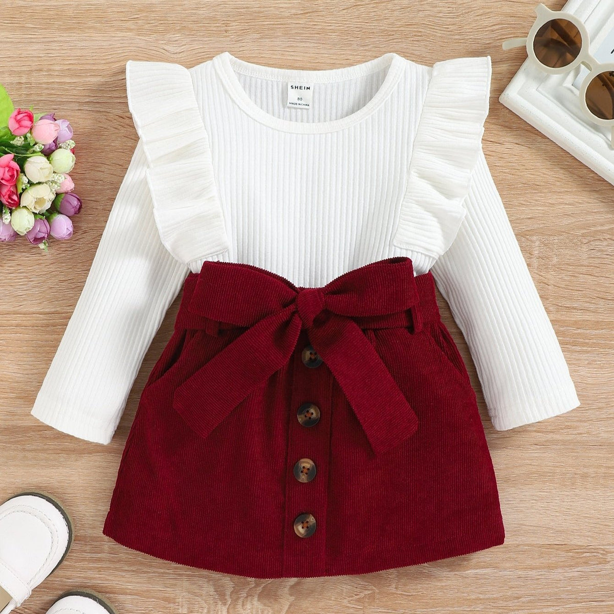 Ensemble Rimy Rouge