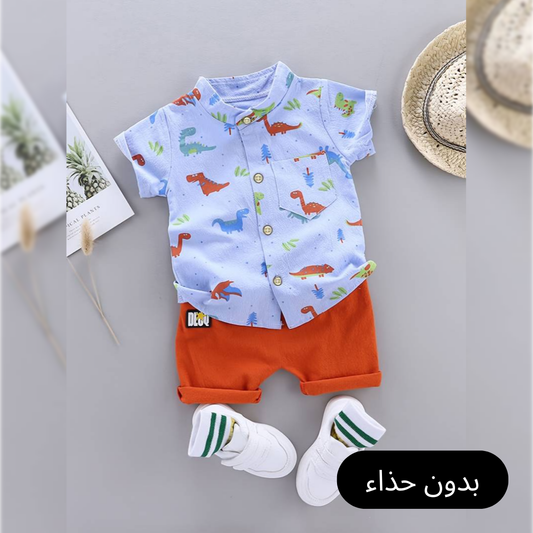 ensemble Oasis Classique ( short + chemise)